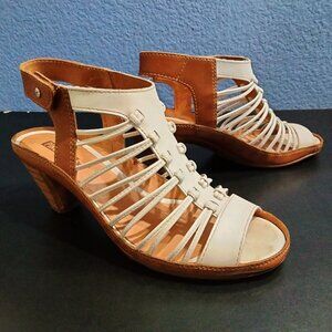 Pikolinos Java Heeled Sandal, Made in Spain, European Size 39